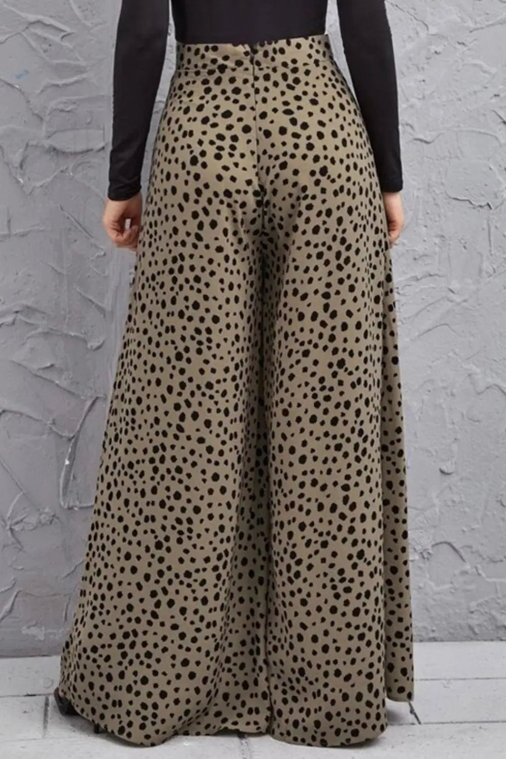 Animal Print High - Rise Culottes - GlossiChic CollectionJeans, Pants, & Shorts