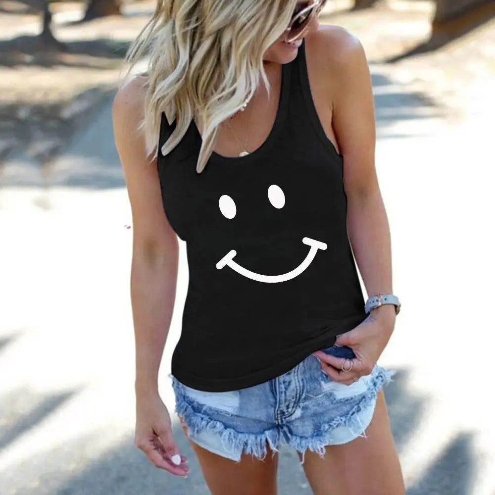 Love Your Smile Fashion Casual Undershirt Top - GlossiChic Collection Army Green / S GlossiChic Collection Shirts & Tops