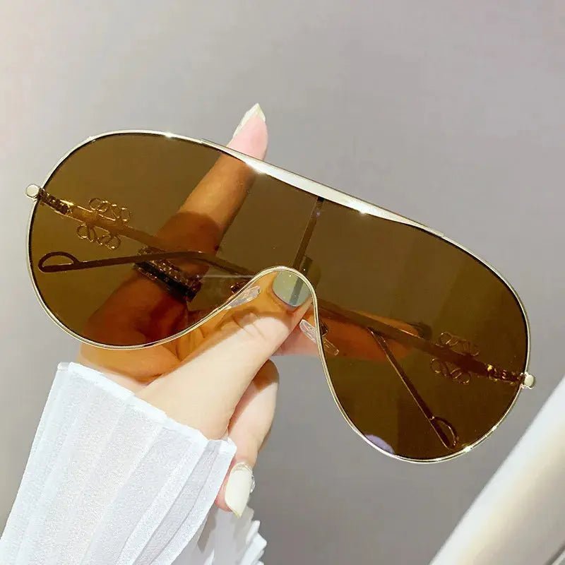 Gradient Aviator Sunglasses - GlossiChic Collection styleD / One Size GlossiChic Collection Sunglasses