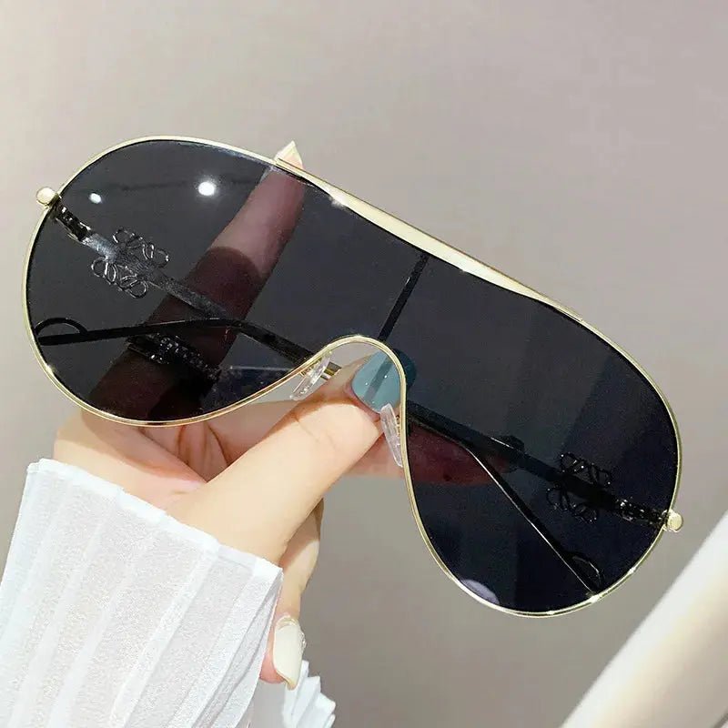 Gradient Aviator Sunglasses - GlossiChic Collection styleE / One Size GlossiChic Collection Sunglasses
