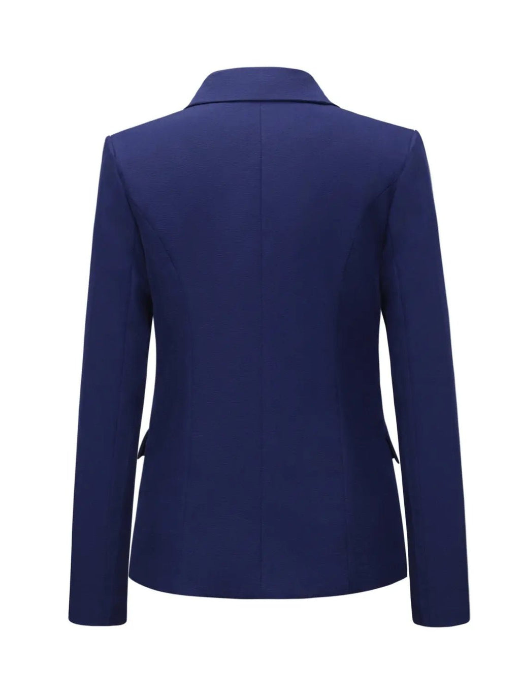 Lapel Collar Long Sleeve Blazer - GlossiChic Collection Hot Pink / S GlossiChic Collection Blazer & Cardigan