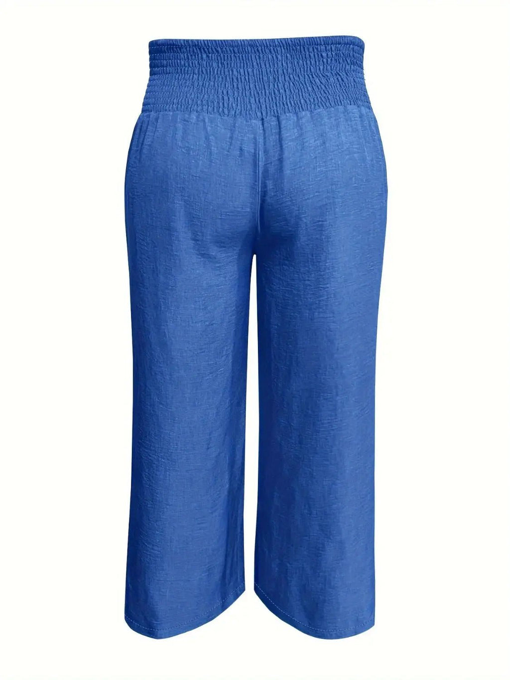 Plus Size High Waist Wide Leg Pants - GlossiChic CollectionJeans, Pants, & Shorts