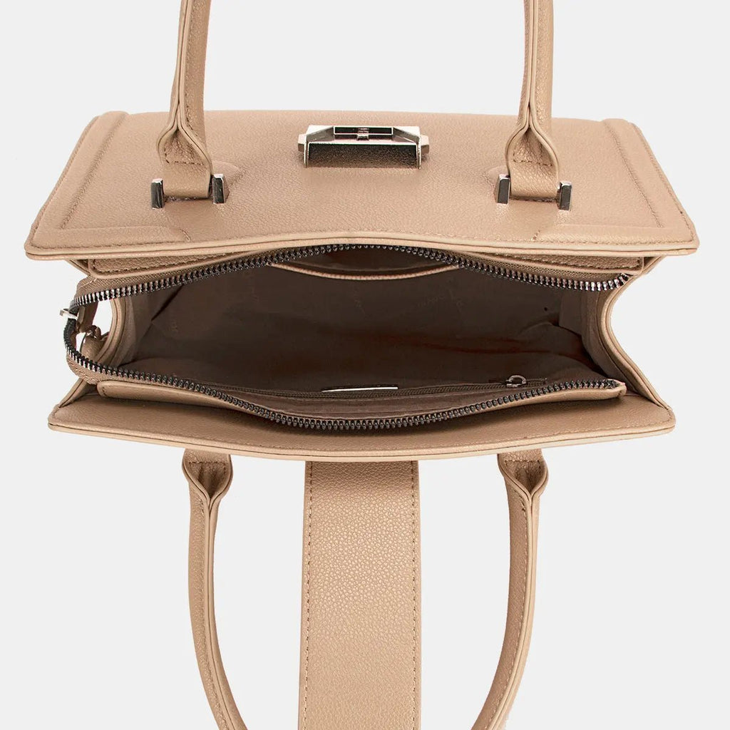 PU Leather Handbag - GlossiChic Collectionhandbags