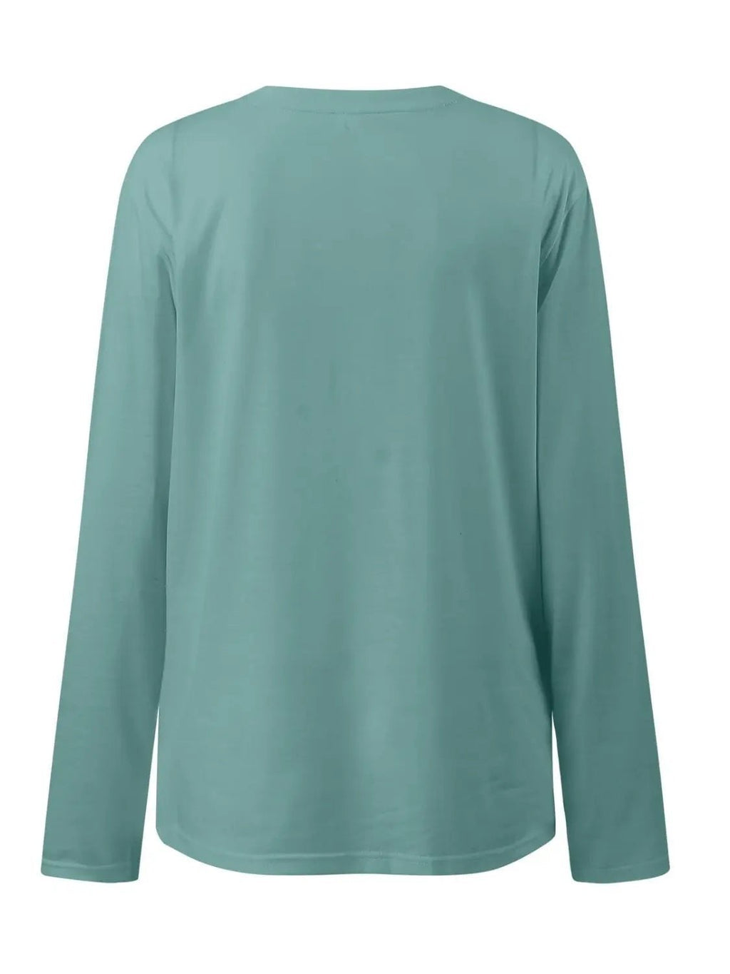 Ruched Round Neck Long Sleeve T-Shirt - GlossiChic Collection Tan / S GlossiChic Collection Shirts & Tops