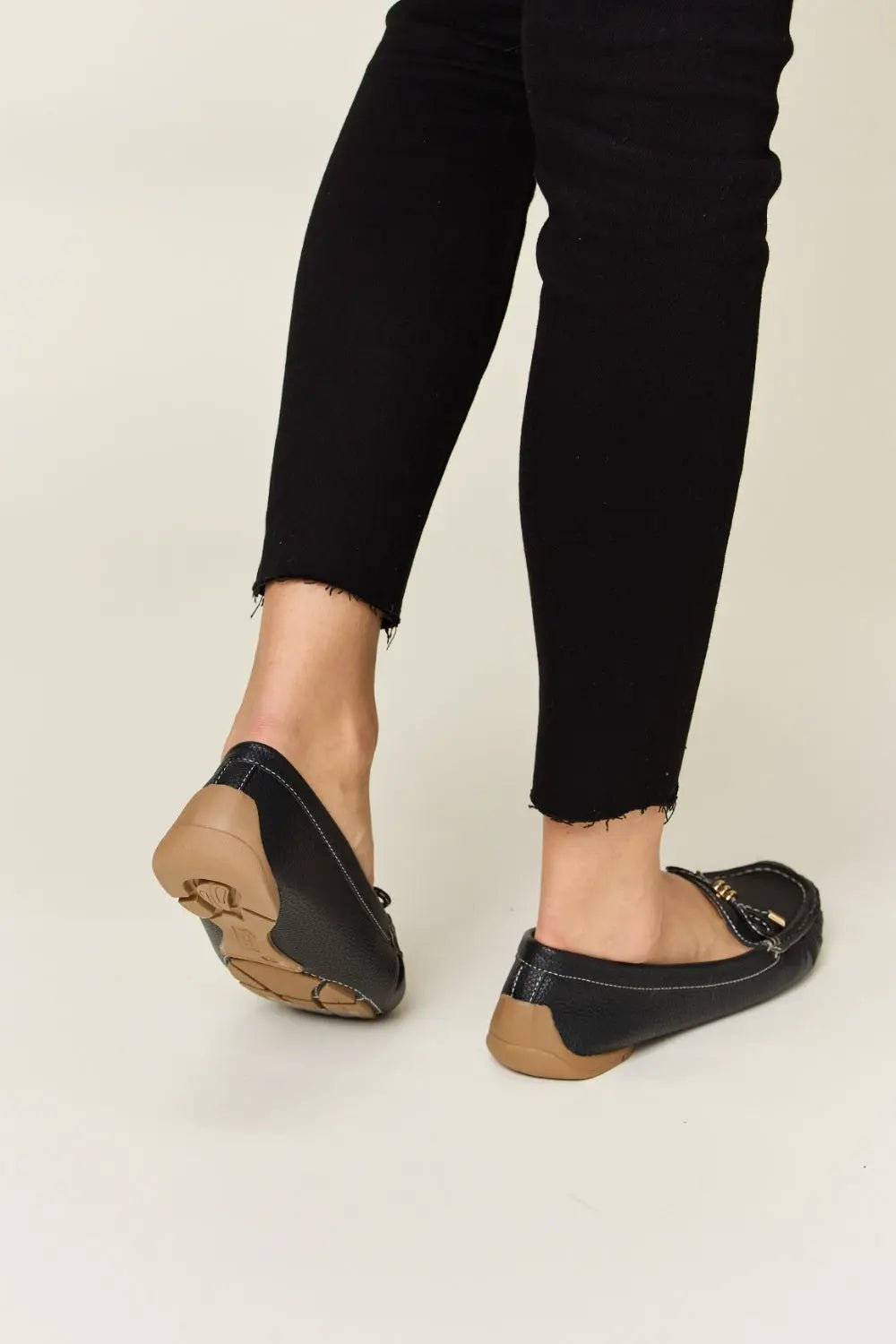 Slip On Bow Flats Loafers - GlossiChic CollectionShoes & Accessories