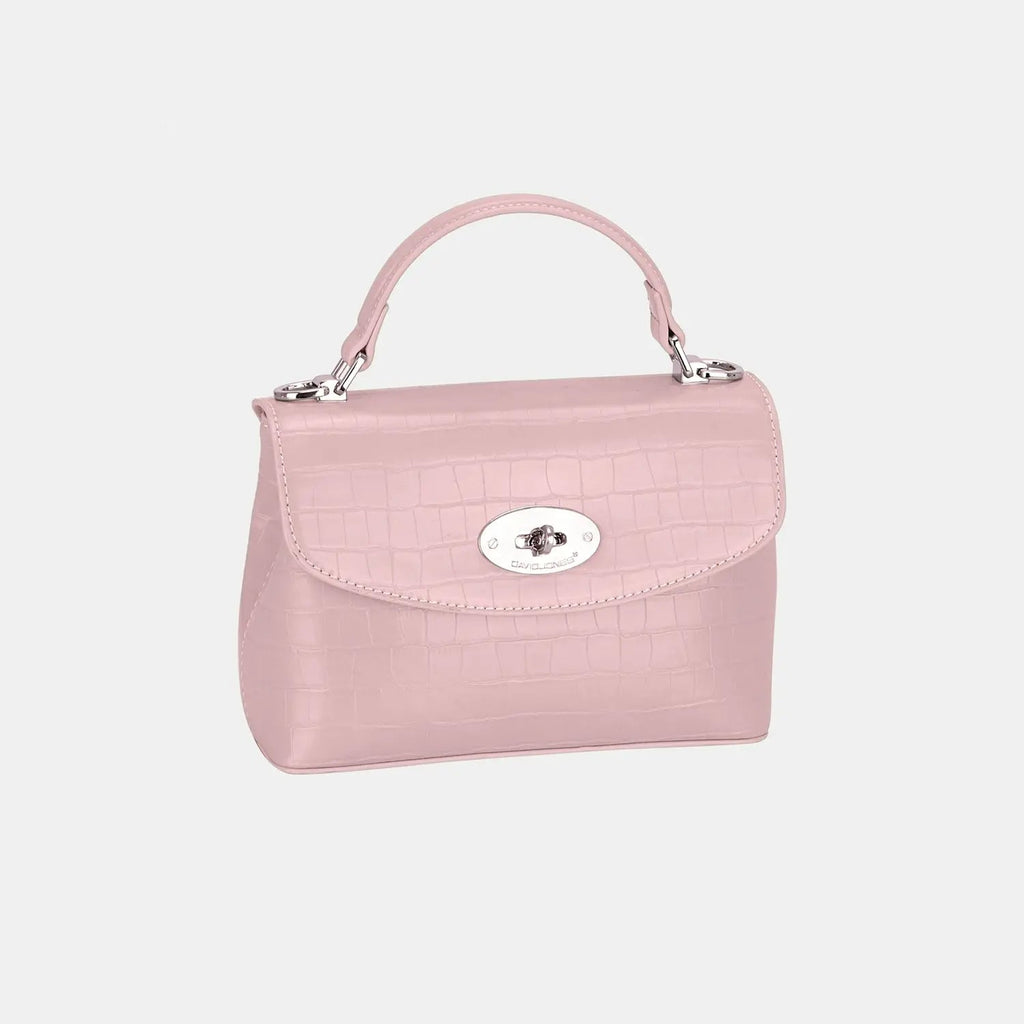 Texture PU Leather Handbag - GlossiChic Collectionhandbags