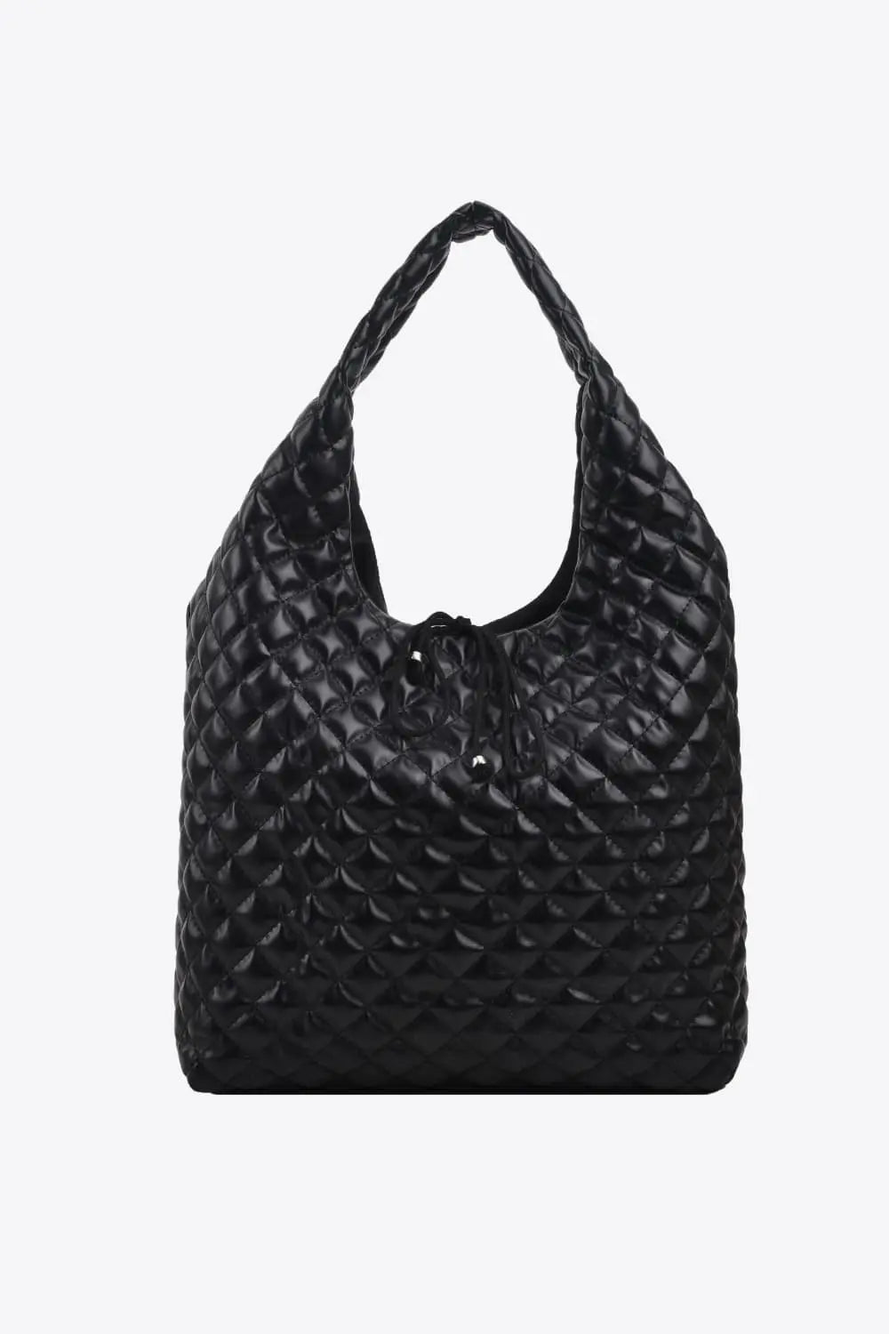 PU Leather Handbag - GlossiChic Collection Black / One Size GlossiChic Collection handbags