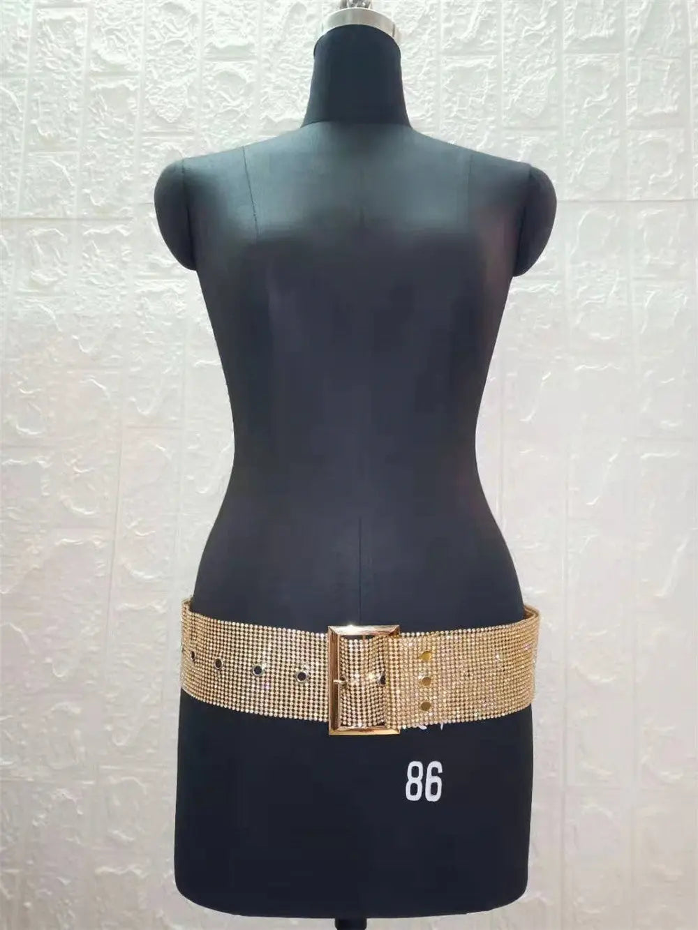 Fashion Diamond Waist Chain Belt - GlossiChic Collection Gold / 115cm GlossiChic Collection Belts & Hats