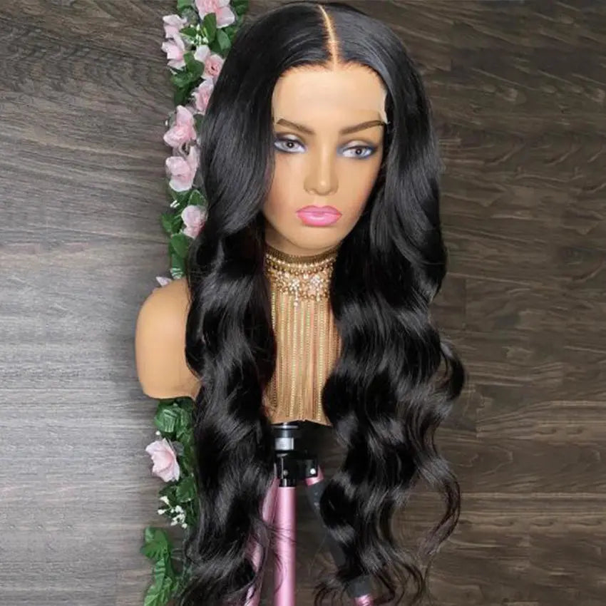 Burgundy Wavy Human Hair Lace Front Wigs 99J Color Brazilian Cuticle Aligned Hair Hd Lace Frontal Wig Pre Plucked With Baby Hair - GlossiChic Collection 8 Inches / lace front wig GlossiChic Collection Lace Wigs