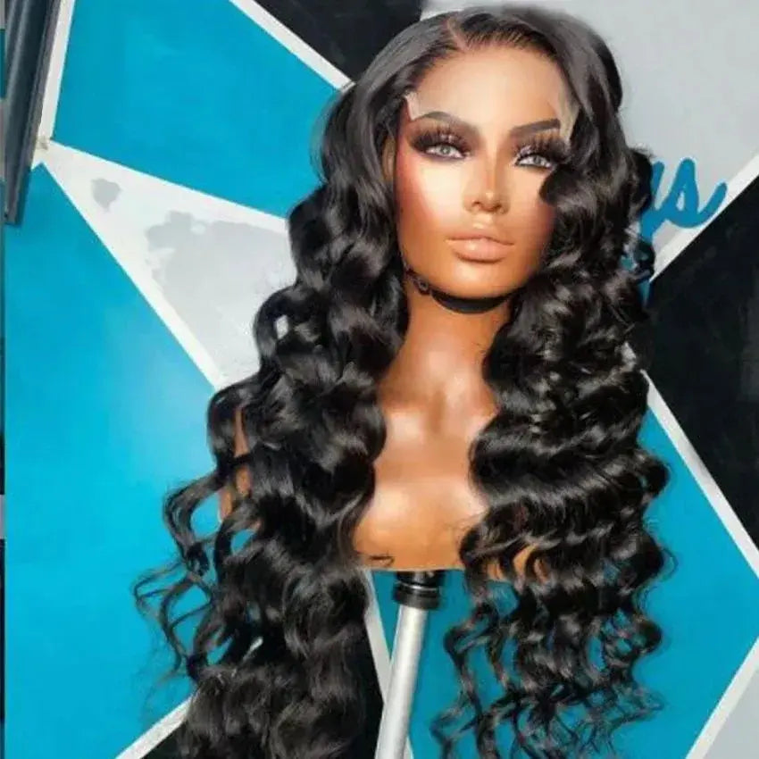Brazilian transparent hd lace loose deep wave human hair lace front wig - GlossiChic Collection 10 Inches / lace front wig GlossiChic Collection